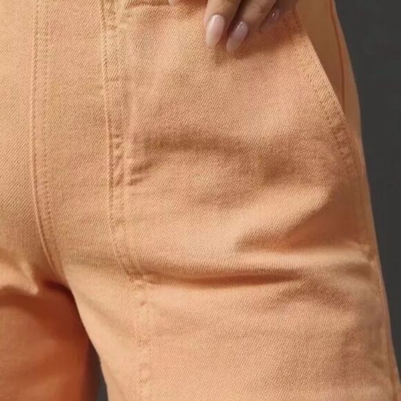 Pilcro Kit Cropped Wide-Leg Utility Trouser Jeans-GG2 - Picture 4 of 9